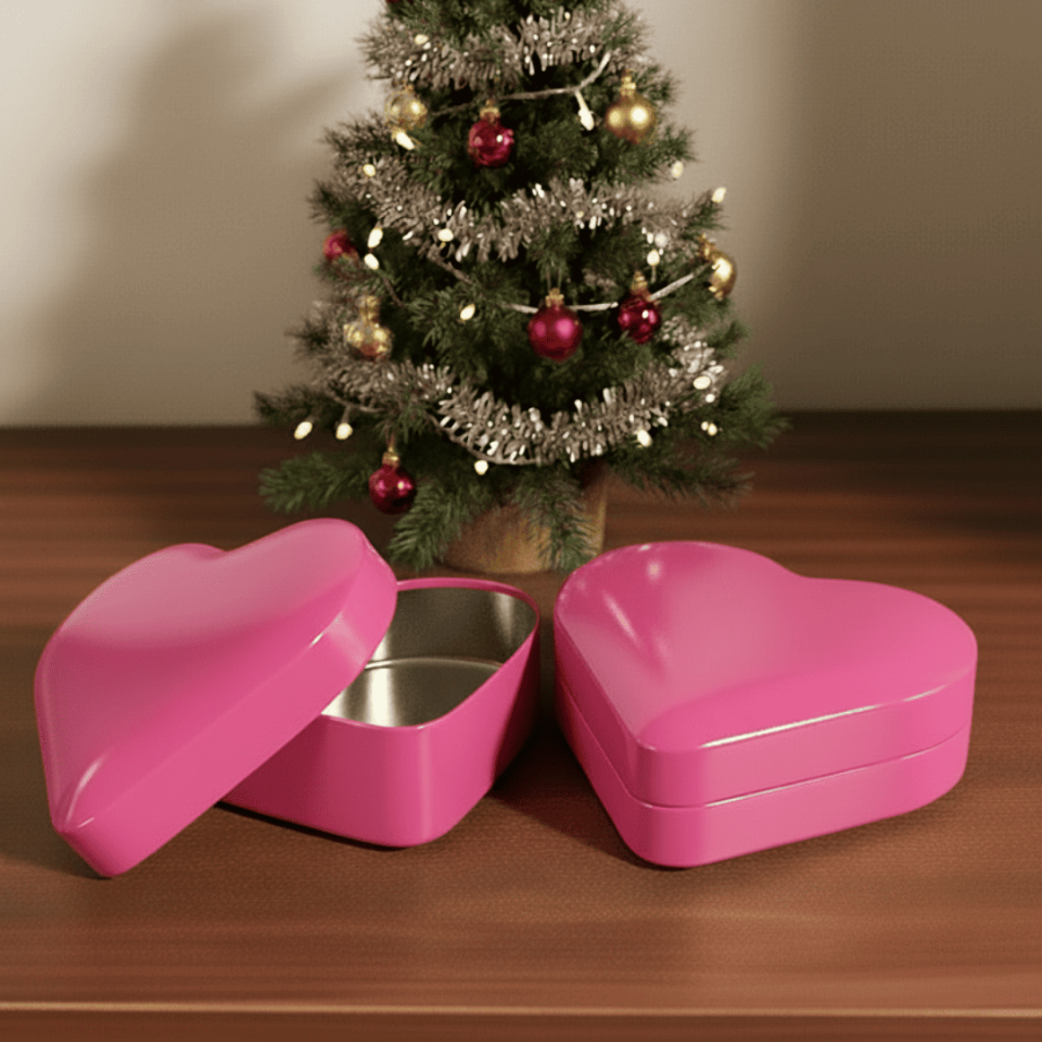 Sarkap Home 0,8 L 2'li Kalpli Kutular 171x150x39 mm Pembe