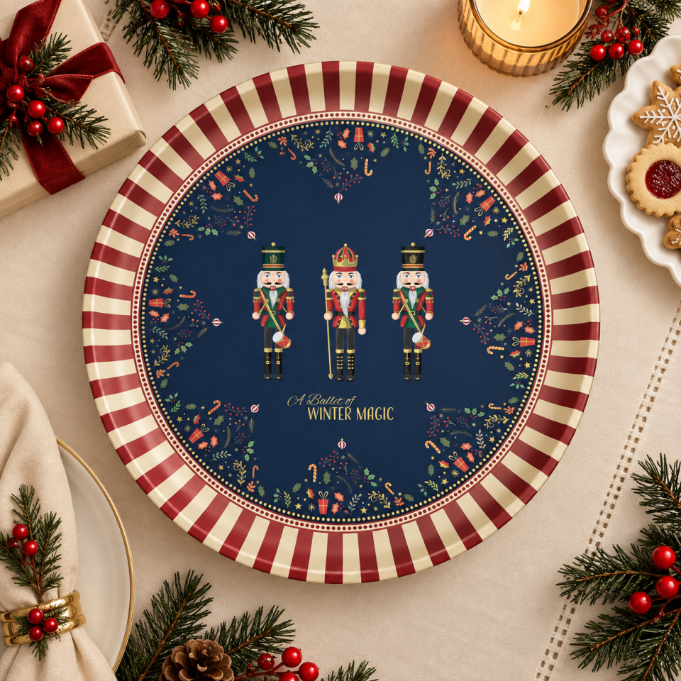 Sarkap Home 6 Adet Meyve Tabağı Nutcracker