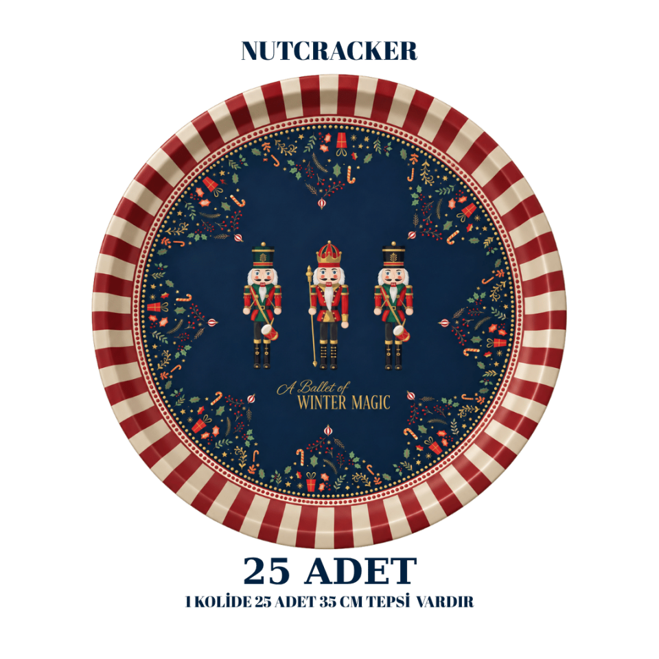 Sarkap Home 6 Adet Meyve Tabağı Nutcracker