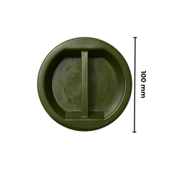 Sarkap 2000 ml Çift Tabanlı Pet Kavanoz Yeşil