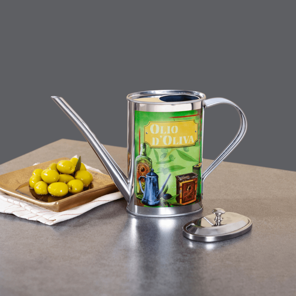 Sarkap Home 500 ml Paslanmaz Çelik Yağdanlık  Yeşil