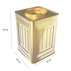 Sarkap 10 KG Zeytin Tenekesi Gold