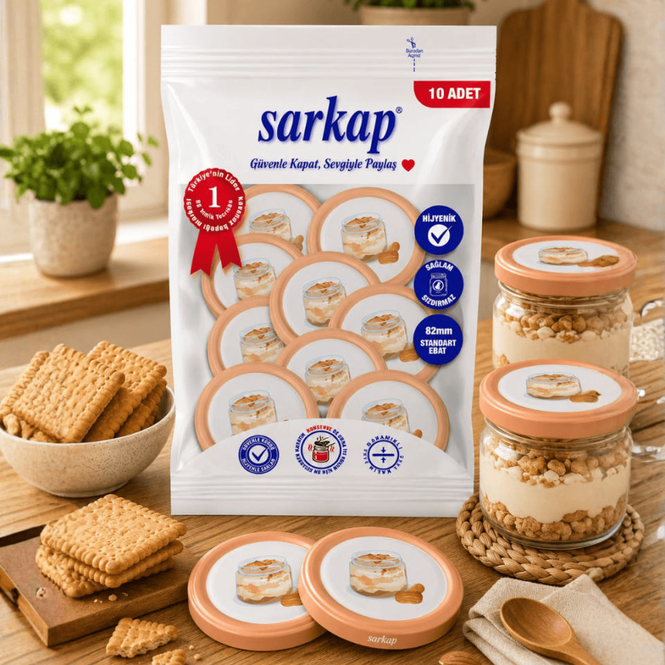 Hijyenik Paketli 10'lu 82 mm Kapak - Magnolia Seri Bisküvi