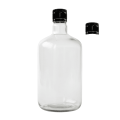 Sarkap 1000 ml Biolio Kapaklı Cam Zeytinyağı Şişesi Yağdanlık Akıtmasız Kapak