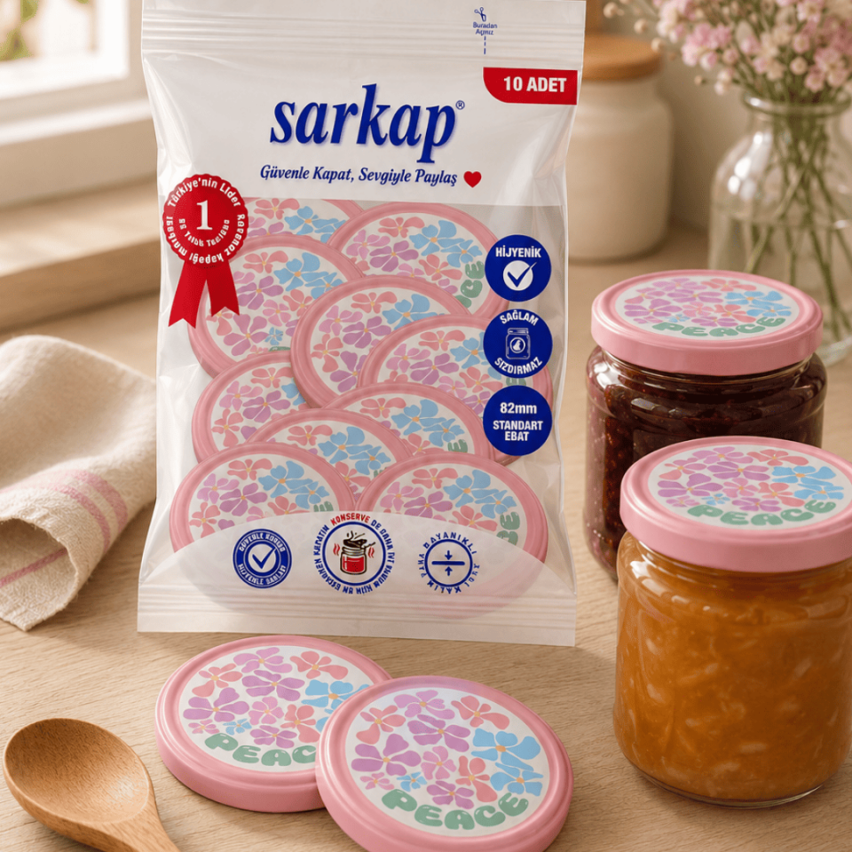 Hijyenik Paketli 10'lu 82 mm Kapak - Vibes