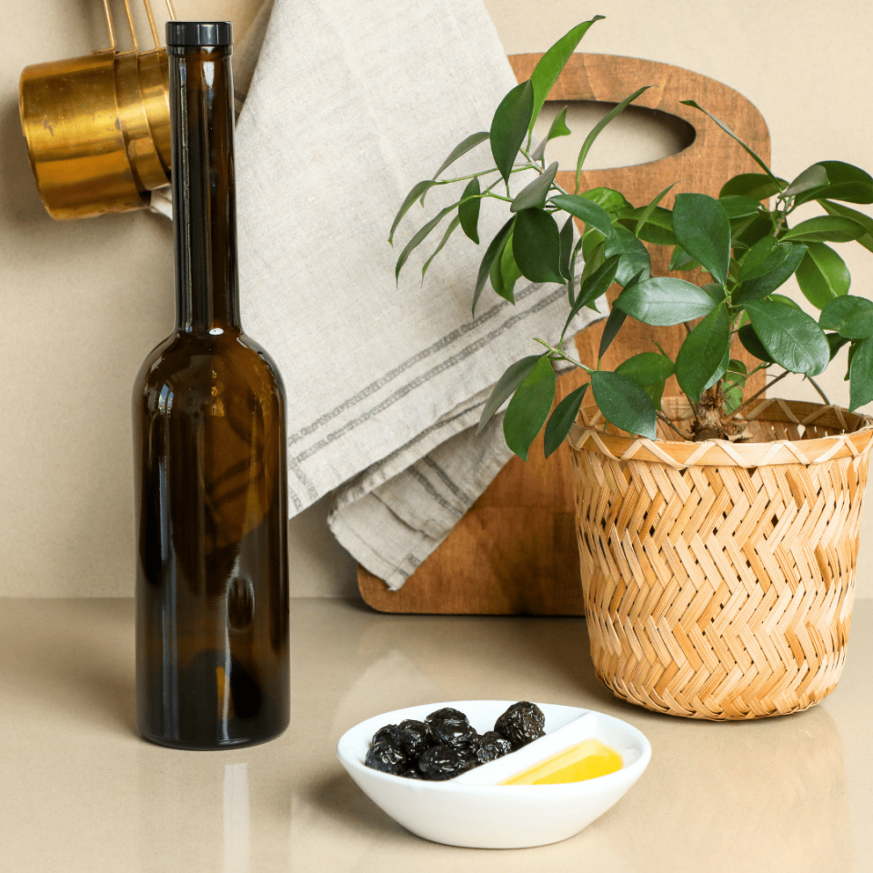 Sarkap 500 ml Giraffa 792'li Cam Zeytinyağ Şişesi Yağdanlık