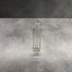 Sarkap 250 ml Marasca Kapaklı Şeffaf Cam Şişe Yağdanlık Akıtmalı Kapak