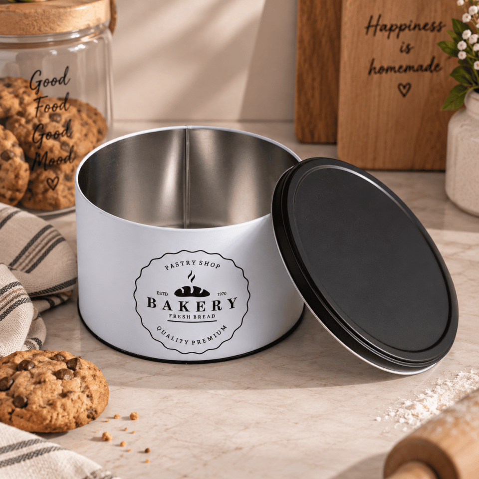 Sarkap Home 3,4 L Bakery Metal Kutu 190x120 mm