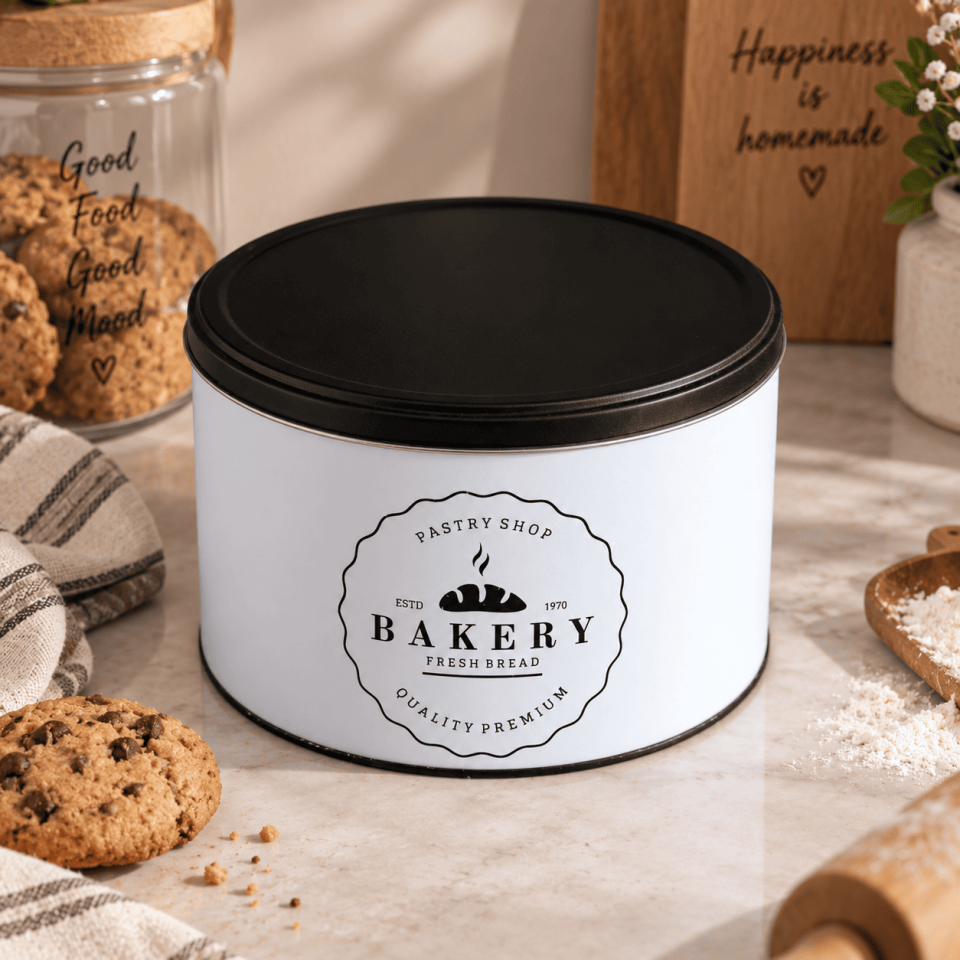Sarkap Home 3,4 L Bakery Metal Kutu 190x120 mm