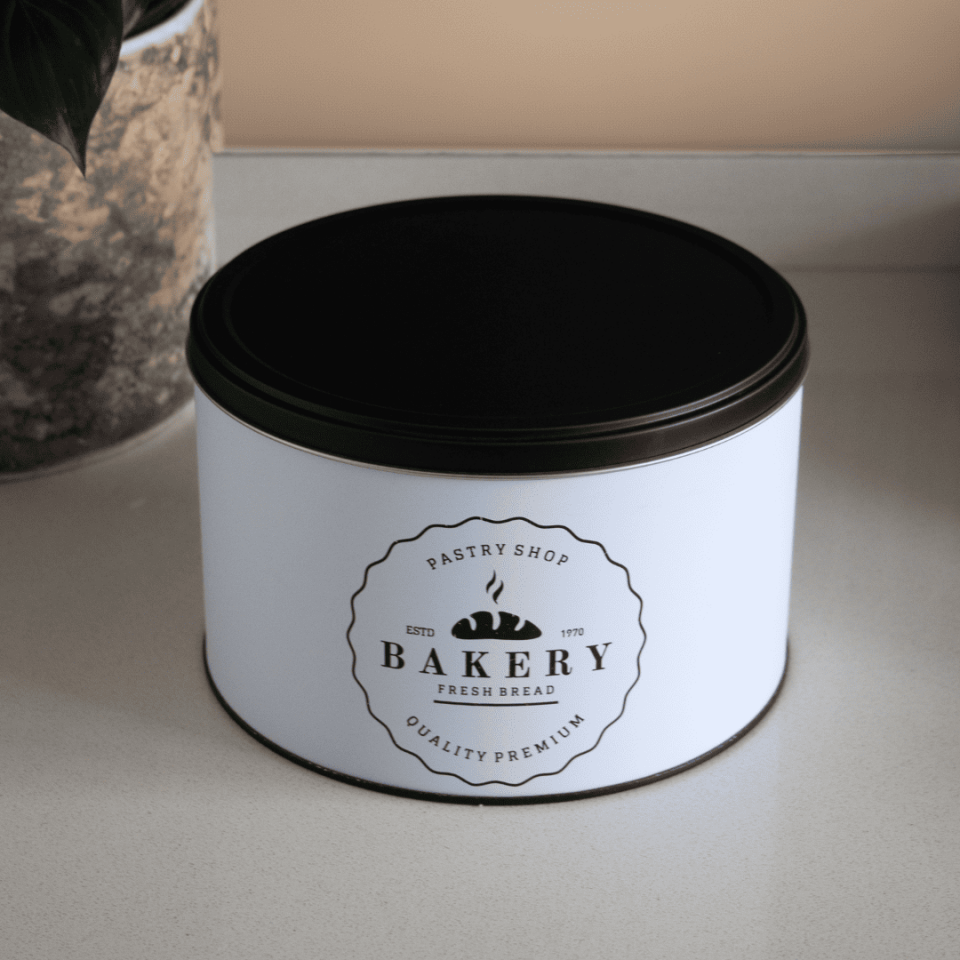 Sarkap Home 3,4 L Bakery Metal Kutu 190x120 mm