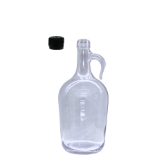 Sarkap 1500 ml Kapaklı Cam Galon Zeytinyağı Şişesi Yağdanlık Akıtmasız Kapak