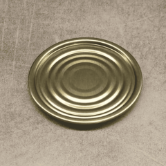 Sarkap 73x58 Pigment Laklı Kapaklı Konserve Kutusu Gold - Boğumlu  Kapak