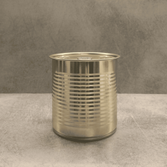 Sarkap 99x109 Gold Laklı Kapaklı Konserve Kutusu Kordonlu Gold - Easy Open Kapak