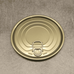 Sarkap 99x109 Gold Laklı Kapaklı Konserve Kutusu Kordonlu Gold - Easy Open Kapak