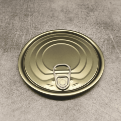 Sarkap 99x61 Pigment Laklı Kapaklı Konserve Kutusu Gold - Easy Open Kapak