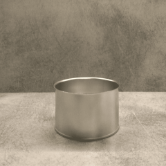 Sarkap 99x65 Şeffaf Laklı Kapaklı Konserve Kutusu Silver - Boğumlu  Kapak