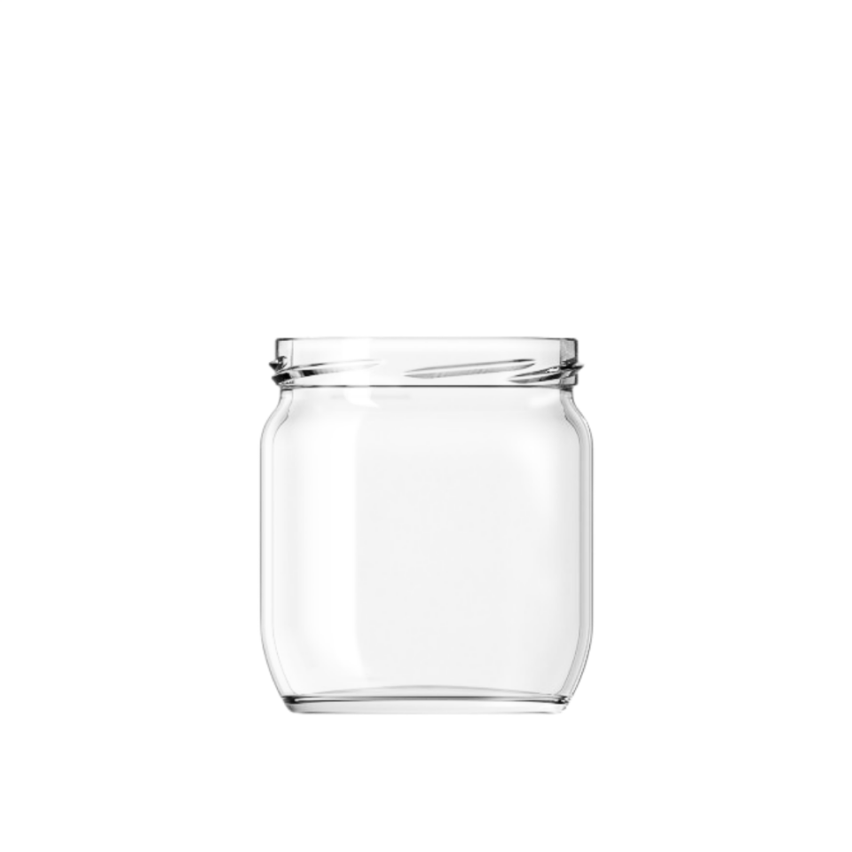 Sarkap 425 ml 3872'li Kapaksız Cam Kavanoz Shrinksiz