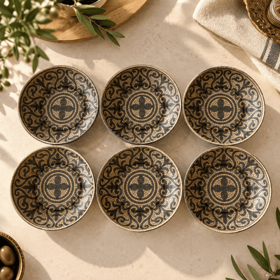 Sarkap Home 66 Adet Çerezlik KremMozaik