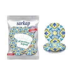 Hijyenik Paketli 10 Adet Kavanoz Kapağı Çini Desenler 82 mm Mavi