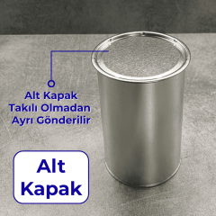 Sarkap 250 gr Kapaklı Metal Kahve Kutusu - 750 ml