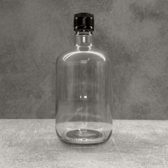 Sarkap 750 ml Biolio Kapaklı Cam Zeytinyağı Şişesi Yağdanlık Akıtmasız Kapak