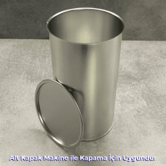 Sarkap 500 gr Kapaklı Metal Kahve Kutusu - 1400 ml