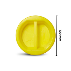 Sarkap 1500 ml Silindir Pet Kavanoz Sarı