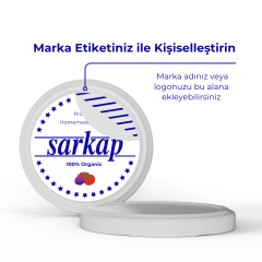 Sarkap 63 mm Kavanoz Kapağı Beyaz