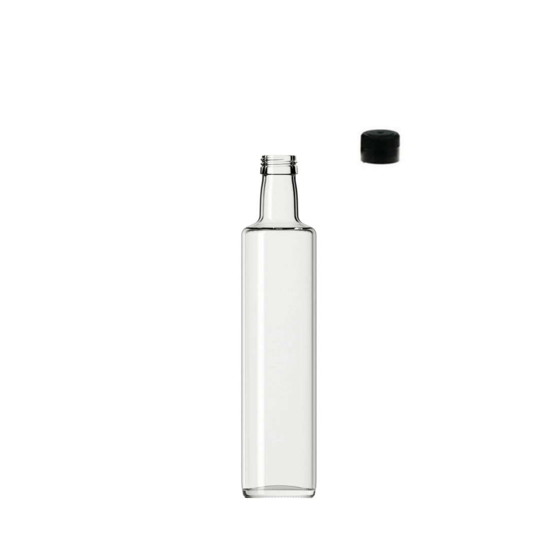 Sarkap 500 ml Dorika Kapaklı Cam Zeytinyağı Şişesi Yağdanlık Akıtmasız Kapak