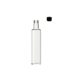 Sarkap 500 ml Dorika Kapaklı Cam Zeytinyağı Şişesi Yağdanlık Akıtmasız Kapak