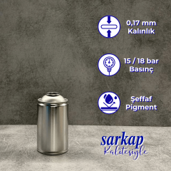 Sarkap 65x104 Şeffaf Aerosol Şişe