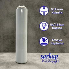 Sarkap 65x300 Beyaz Emaye Aerosol Şişe
