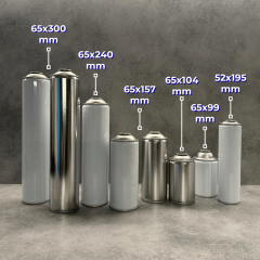 Sarkap 65x300 Beyaz Emaye Aerosol Şişe