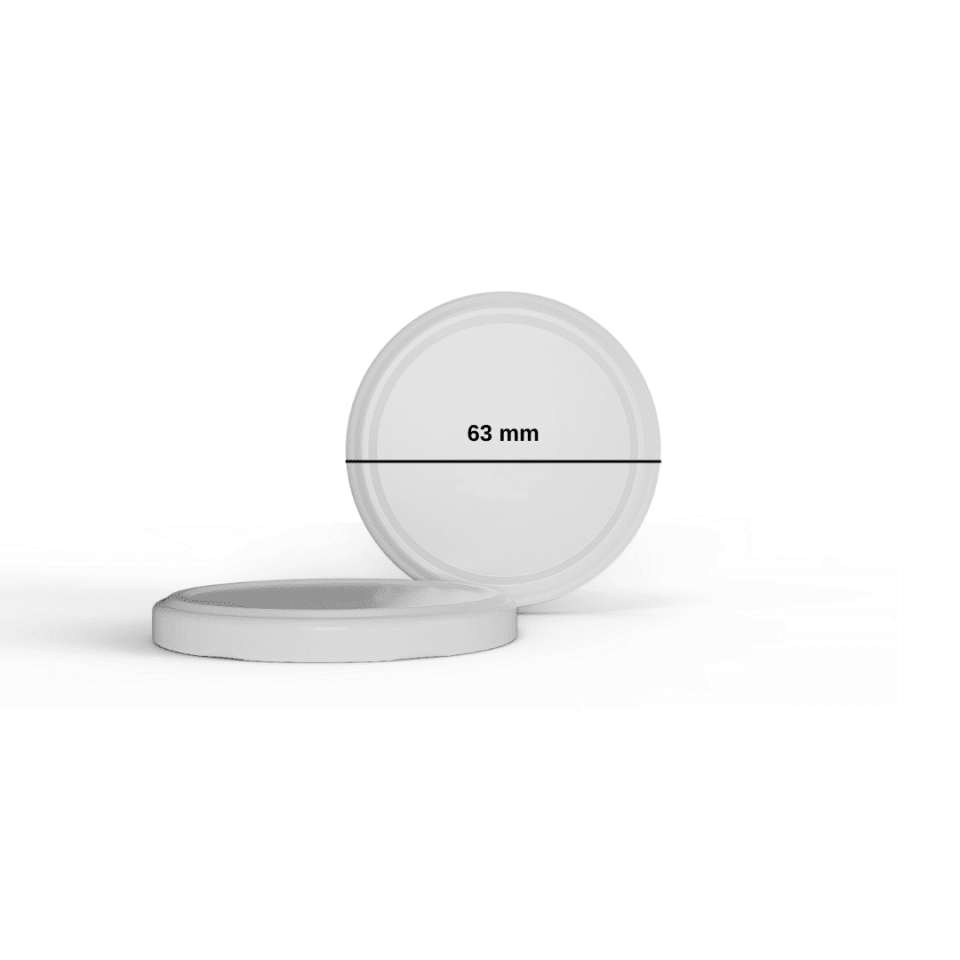 Sarkap 63 mm 1250'li Kavanoz Kapağı Beyaz