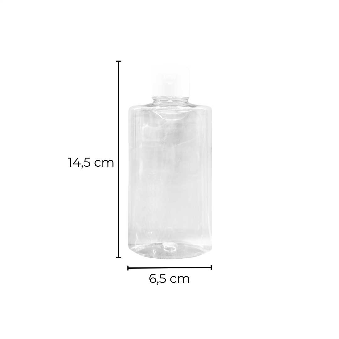 Sarkap 300 ml Pet Kolonya Şişesi Yuvarlak