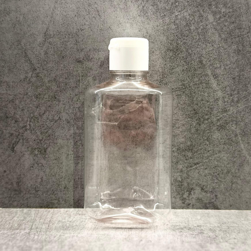 Sarkap 300 ml Pet Kolonya Şişesi Köşeli