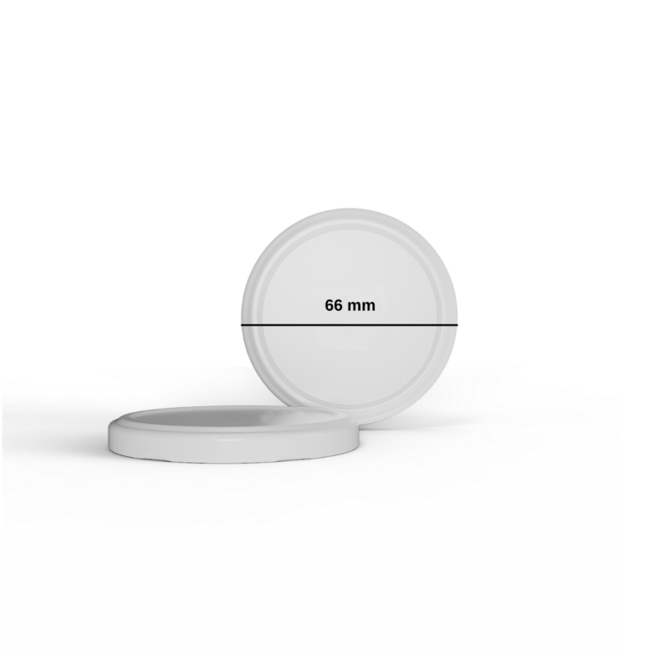 Sarkap 66 mm 1150 Adet Kolili Kavanoz Kapağı Beyaz