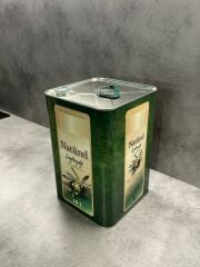 Sarkap 10 L Kapaklı Kulplu Zeytinyağı Tenekesi