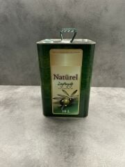 Sarkap 10 L Kapaklı Kulplu Zeytinyağı Tenekesi Yeşil Naturel Sızma