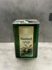 Sarkap 10 L Kapaklı Kulplu Zeytinyağı Tenekesi Yeşil Naturel Sızma