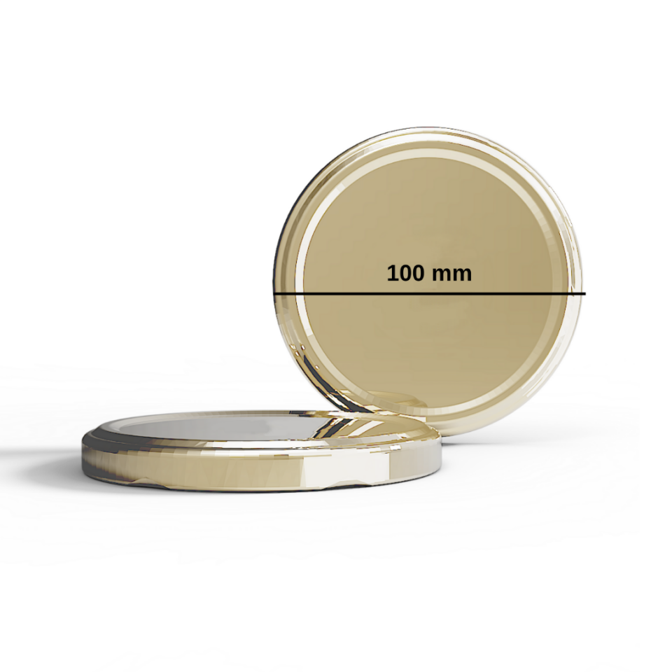 Sarkap 100 mm 360'lı Kavanoz Kapağı Gold
