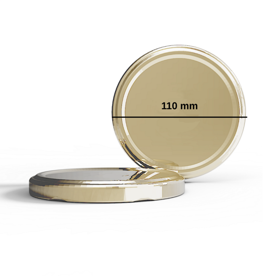 Sarkap 110 mm 230'lu Kavanoz Kapağı Gold
