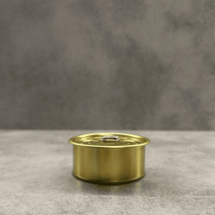 Sarkap 73x34 Als Laklı Kapaklı Konserve Kutusu Gold - Easy Open Kapak