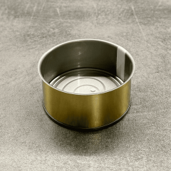 Sarkap 73x34 Als Laklı Kapaklı Konserve Kutusu Gold - Easy Open Kapak