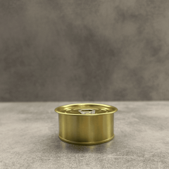 Sarkap 73x36 Als Laklı Kapaklı Konserve Kutusu Gold - Easy Open Kapak