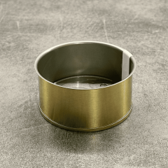 Sarkap 73x36 Als Laklı Kapaklı Konserve Kutusu Gold - Easy Open Kapak