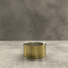 Sarkap 73x36 Als Laklı Kapaklı Konserve Kutusu Gold - Boğumlu  Kapak