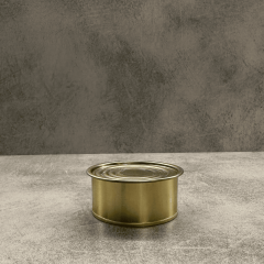 Sarkap 73x36 Als Laklı Kapaklı Konserve Kutusu Gold - Boğumlu  Kapak