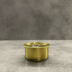 Sarkap 73x38 Gold Laklı Kapaklı Konserve Kutusu Gold - Easy Open Kapak