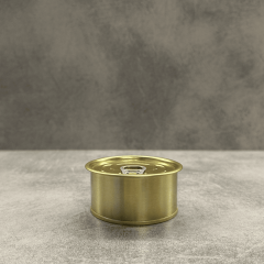 Sarkap 73x39 Als Laklı Kapaklı Konserve Kutusu Gold - Easy Open Kapak